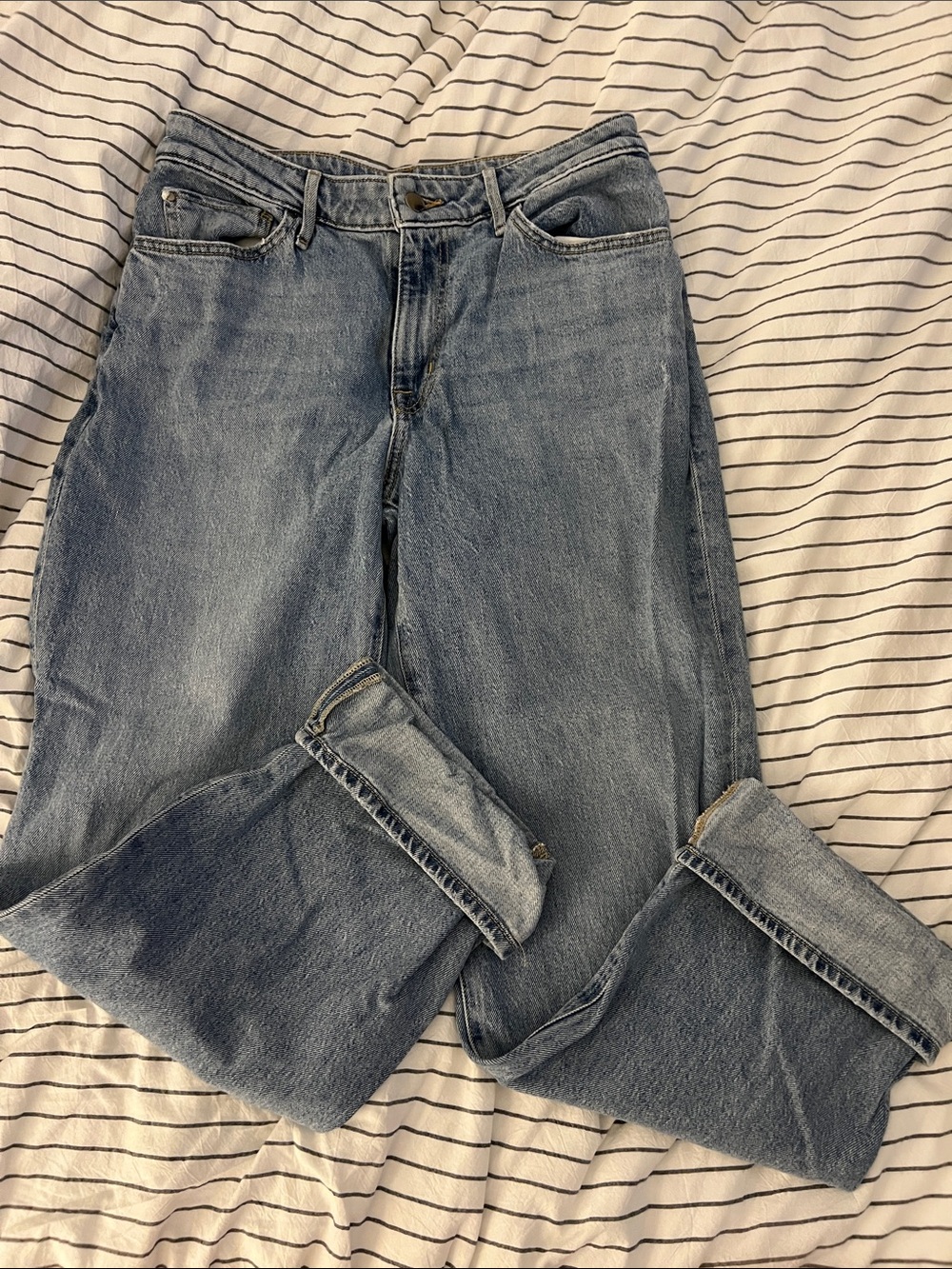 Treasure & Bond Light Blue Boyfriend Jeans